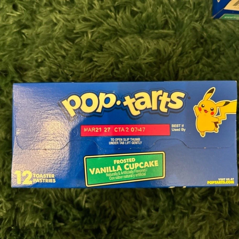 4 Pokemon x Target Frosted Vanilla Cupcake Pop tart